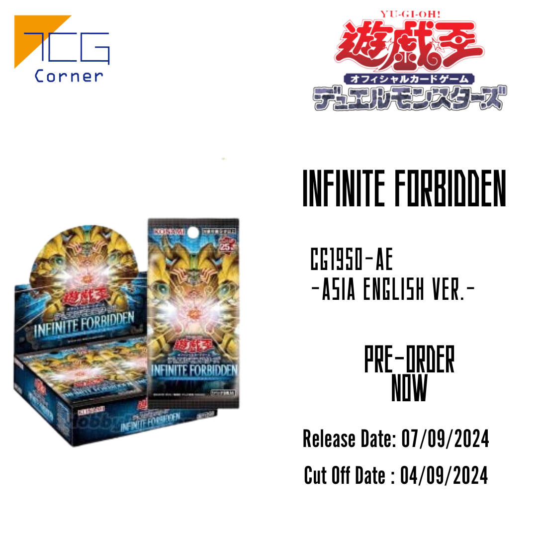 Yu-Gi-Oh! Official Card Game Infinite Forbidden (Asia English Ver.) Second Pre-Order