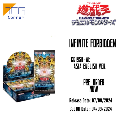 Yu-Gi-Oh! Official Card Game Infinite Forbidden (Asia English Ver.) Pre-Order