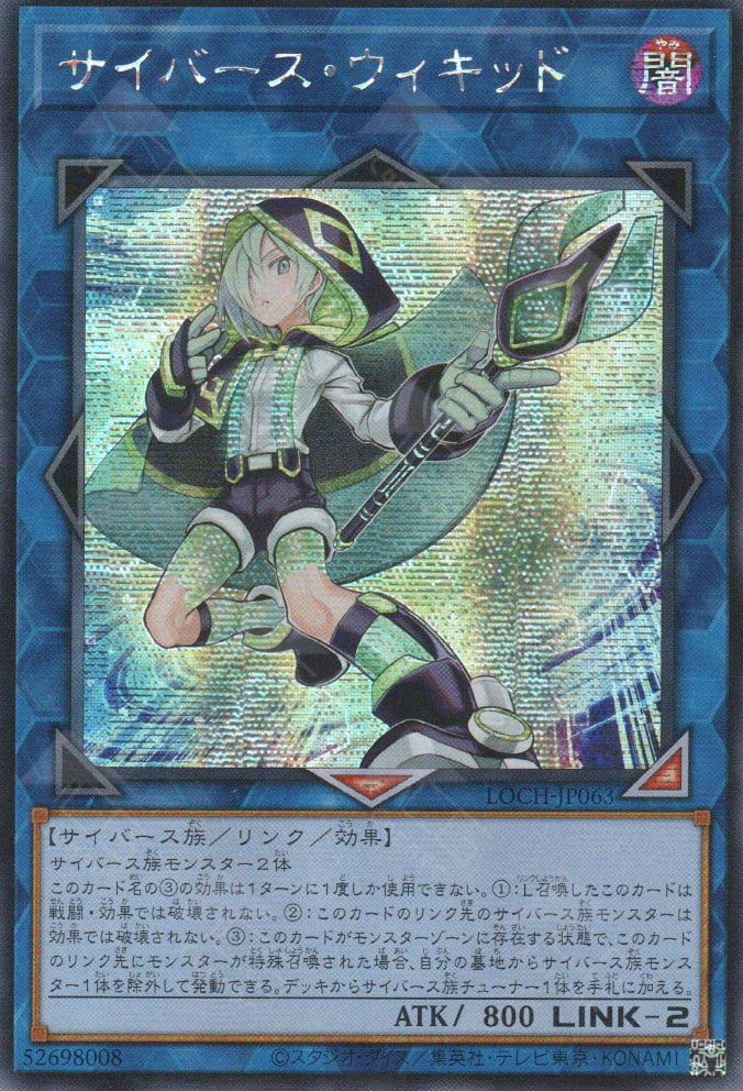 LOCH-JP063 Cyberse Wicckid (SER)