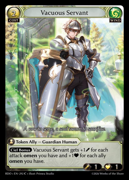 RDO-292 Vacuous Servant (Common)