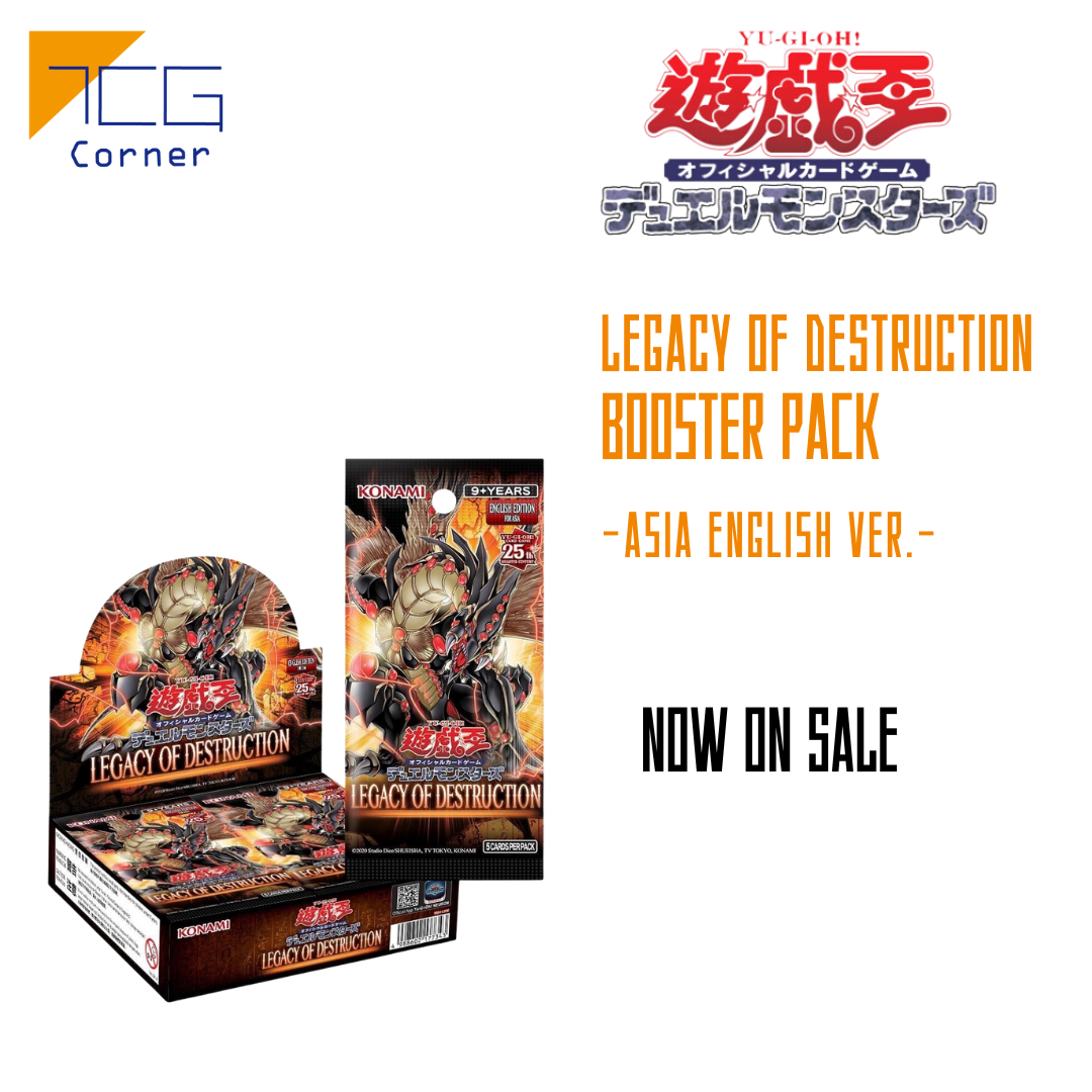Yu-Gi-Oh! Official Card Game Booster pack - 1204 Legacy Of Destruction (Asia English)