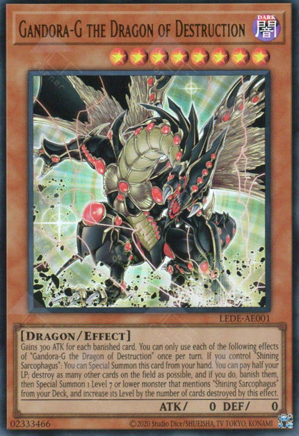 LEDE-AE001 Gandora-G the Dragon of Destruction (UR)