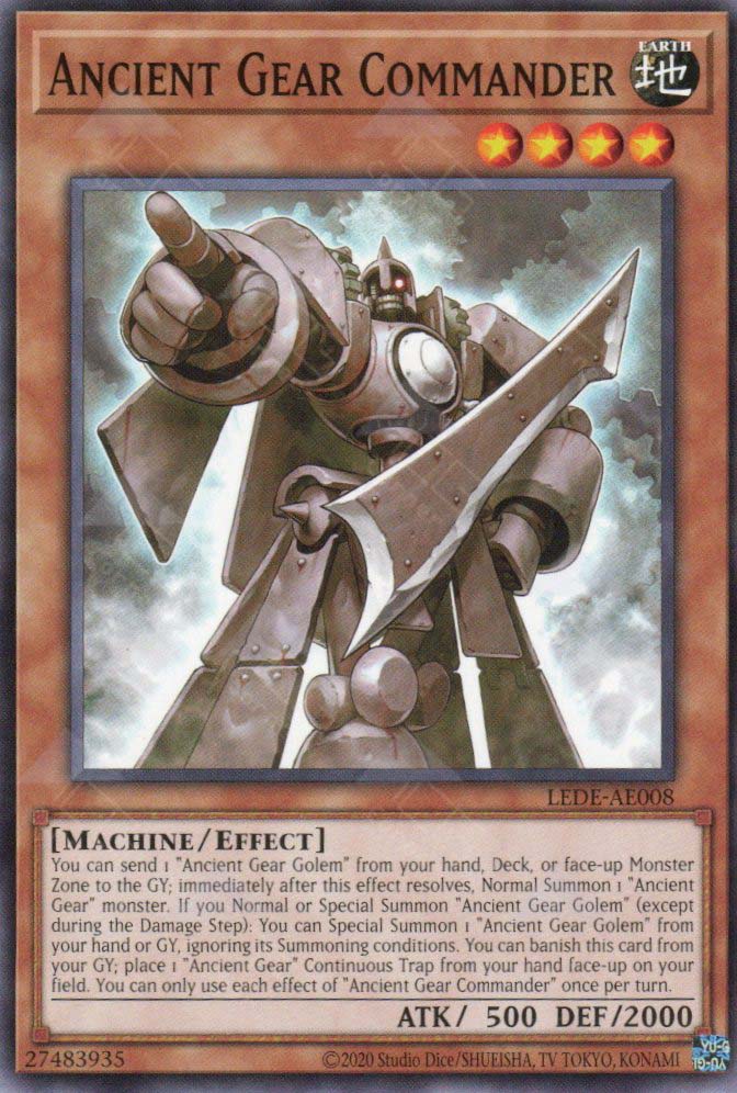 LEDE-AE008 Ancient Gear Commander (N)