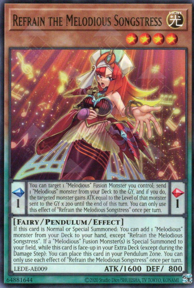 LEDE-AE009 Refrain the Melodious Songstress (R)