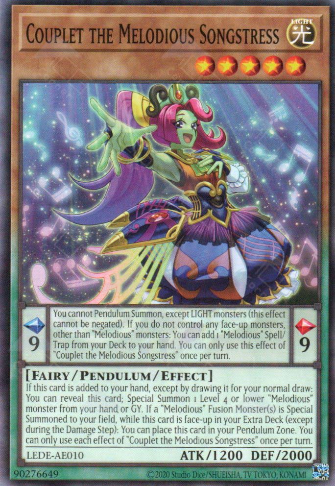 LEDE-AE010 Couplet the Melodious Songstress (N)