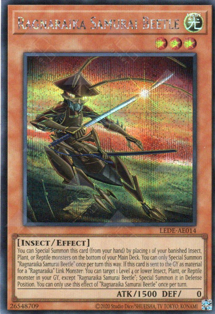 LEDE-AE014 Ragnaraika Samurai Beetle (SER)