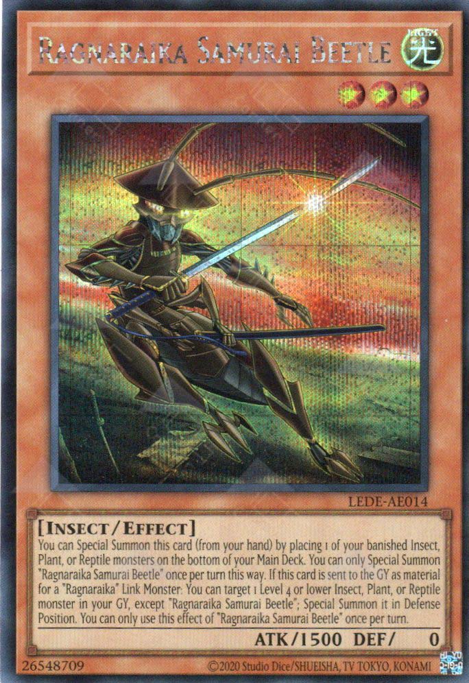 LEDE-AE014 Ragnaraika Samurai Beetle (SER)