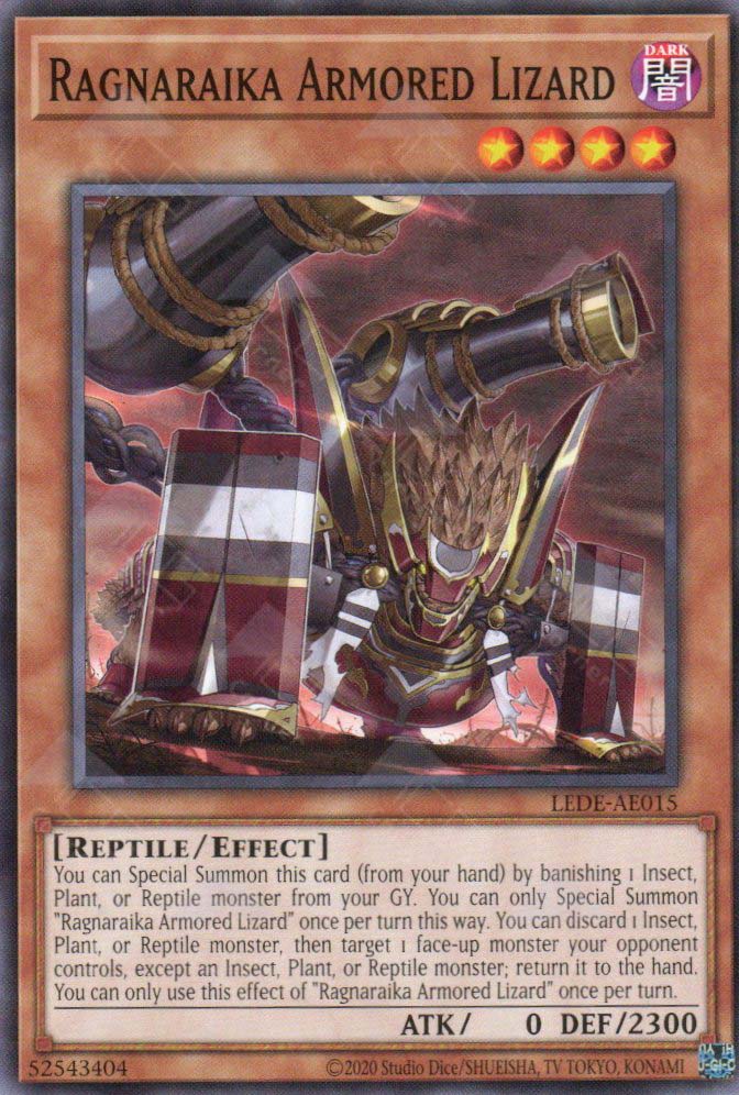LEDE-AE015 Ragnaraika Armored Lizard (N)