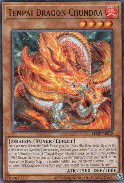 LEDE-AE018 Tenpai Dragon Chundra (N)
