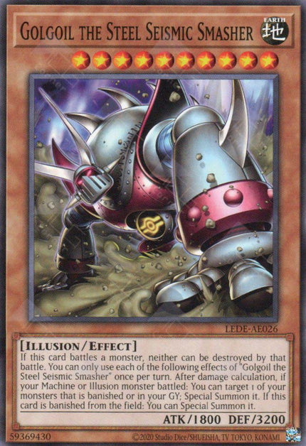 LEDE-AE026 Golgoil the Steel Seismic Smasher (N)
