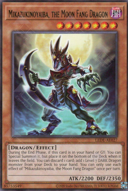 LEDE-AE027 Mikazukinoyaiba, the Moon Fang Dragon (R)