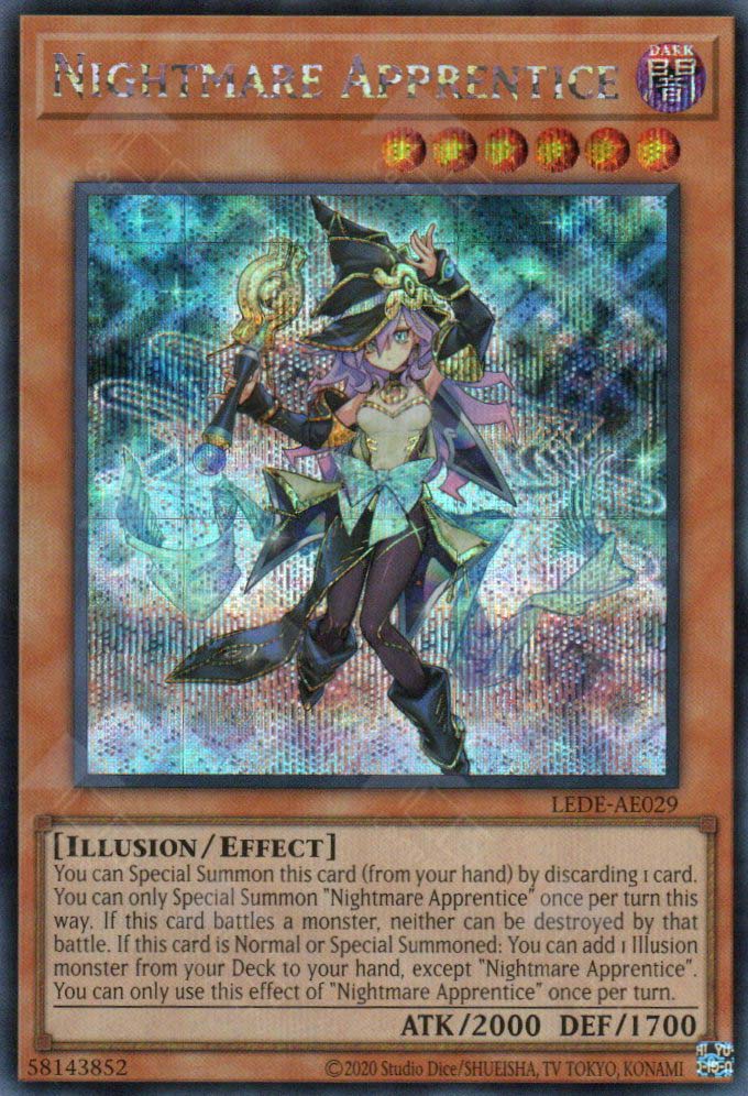 Knightmare Apprentice LEDE-AE029 Nightmare Apprentice (SER) – TCG Corner