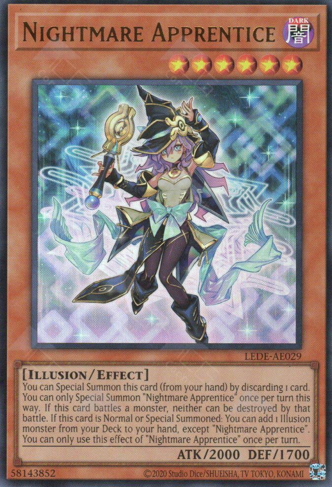 LEDE-AE029 Nightmare Apprentice (UR)