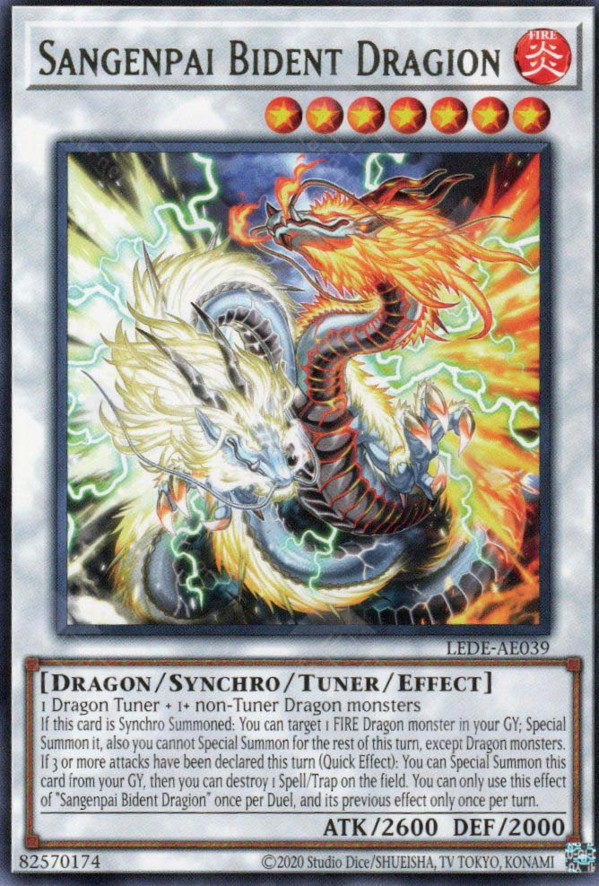 LEDE-AE039 Sangenpai Bident Dragion (R)