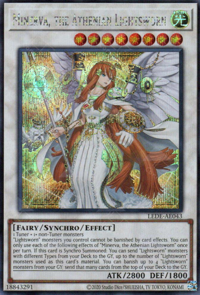 LEDE-AE043 Minerva, the Athenian Lightsworn (SER)