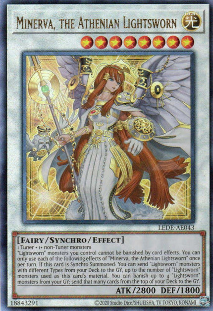 LEDE-AE043 Minerva, the Athenian Lightsworn (UL)