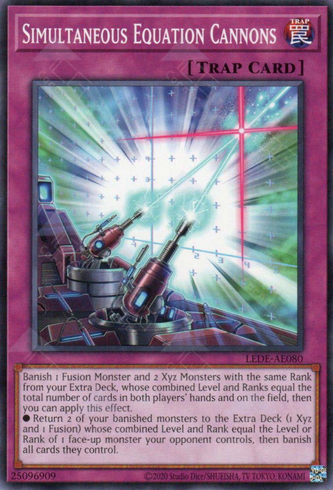 LEDE-AE080 Simultaneous Equation Cannons (N)