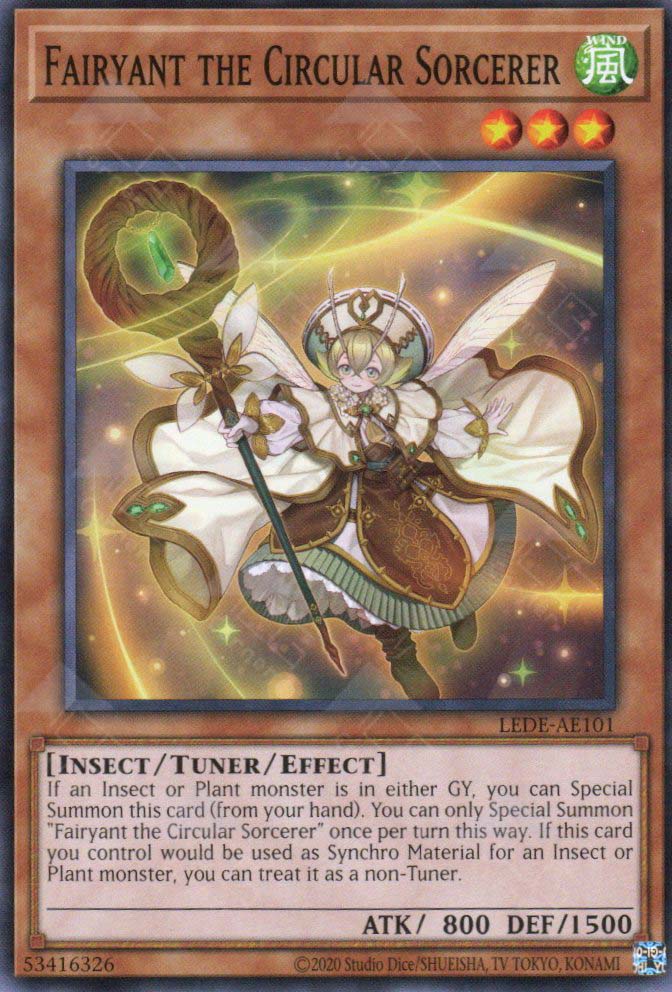 LEDE-AE101 Fairyant the Circular Sorcerer (N)