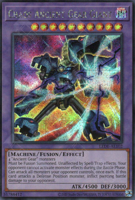 LEDE-AE102 Chaos Ancient Gear Giant (SER)