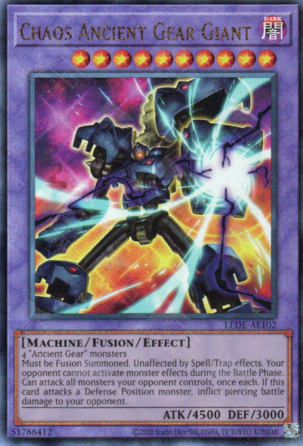 LEDE-AE102 Chaos Ancient Gear Giant (UL)