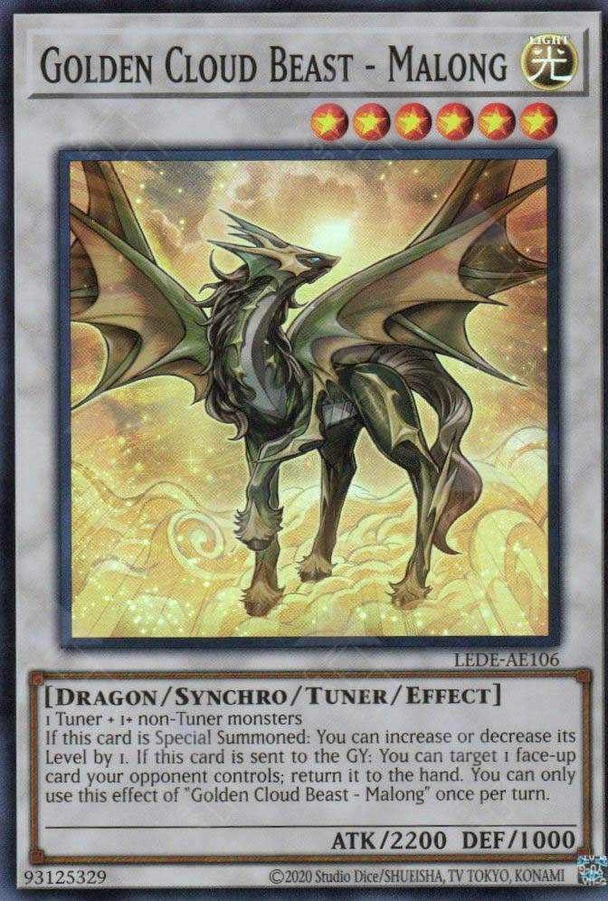 LEDE-AE106 Golden Cloud Beast - Malong (SR)
