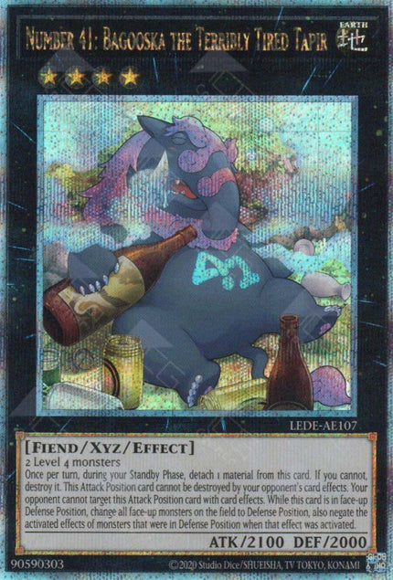 LEDE-AE107 Number 41: Bagooska the Terribly Tired Tapir (QCSR) (Status B)