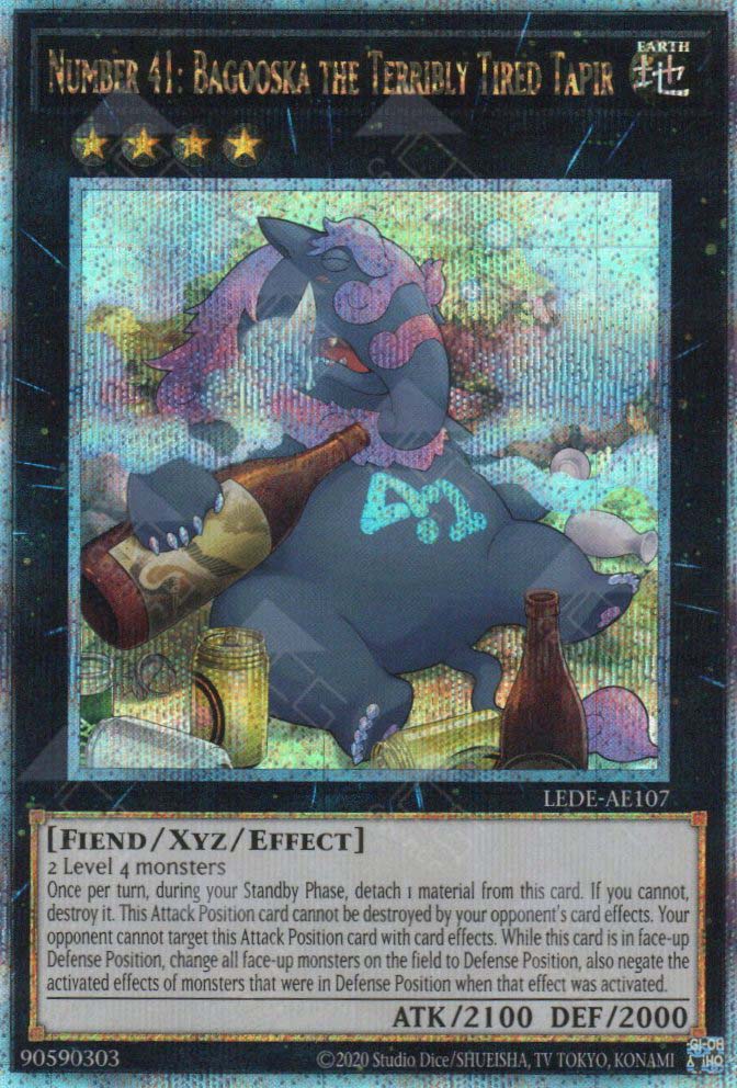 LEDE-AE107 Number 41: Bagooska the Terribly Tired Tapir (QCSR) (Status B)