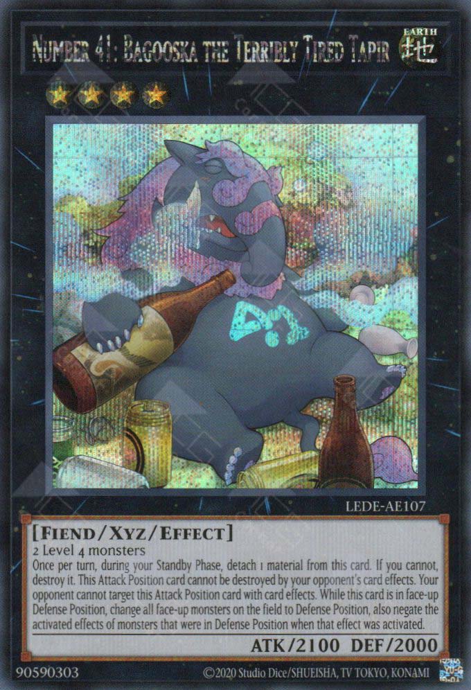 LEDE-AE107 Number 41: Bagooska the Terribly Tired Tapir (SER)