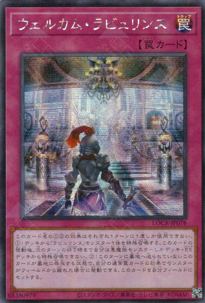 LOCR-JP078 Welcome Labrynth (SER)