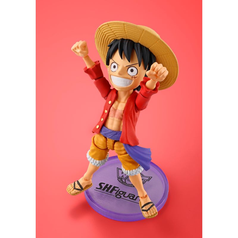 World Collectable Figure×S.H.Figuarts Monkey.D.Luffy(Tamashii Web Shop Ver.) Pre-Order