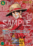 OP13-118 Monkey.D.Luffy (SEC*)(Manga)(Red)