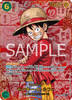 OP13-118 Monkey.D.Luffy (SEC*)(Manga)(Red)