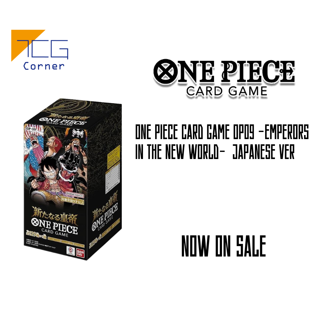 One Piece Card Game OP09 -Emperors in the New World-  Japanese Ver