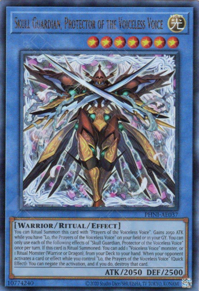 PHNI-AE037 Skull Guardian, Protector of the Voiceless Voice (UL)