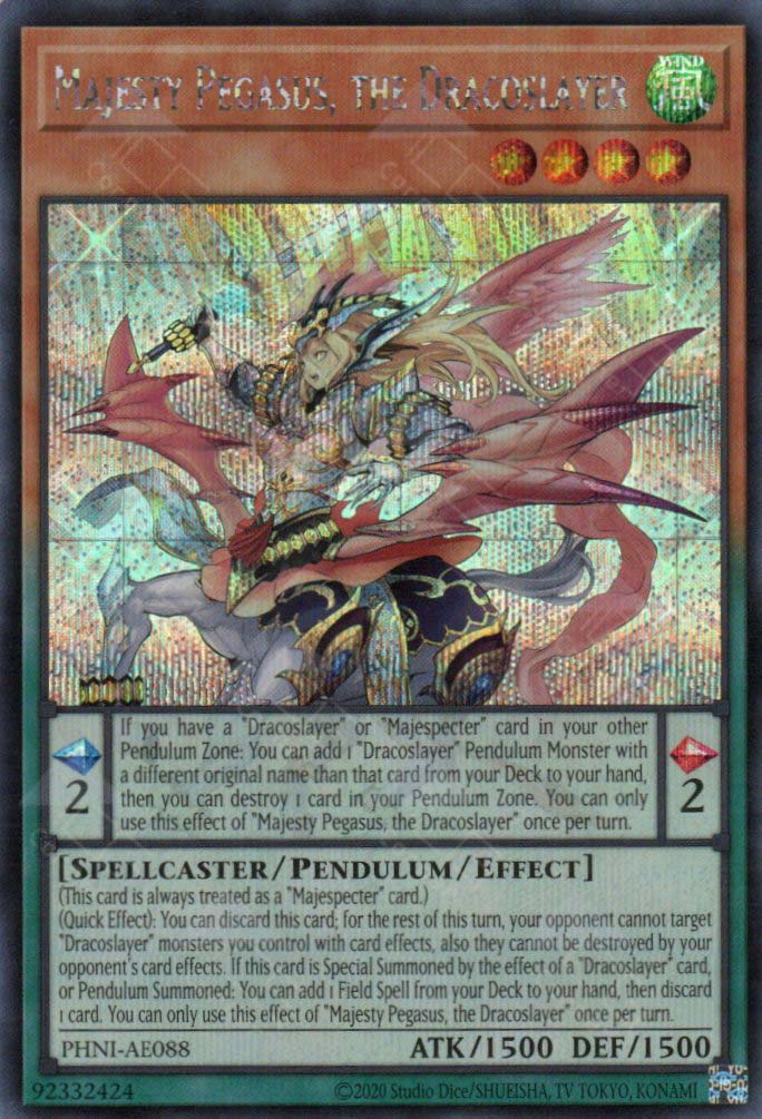 PHNI-AE088 Majesty Pegasus, the Dracoslayer (SER)