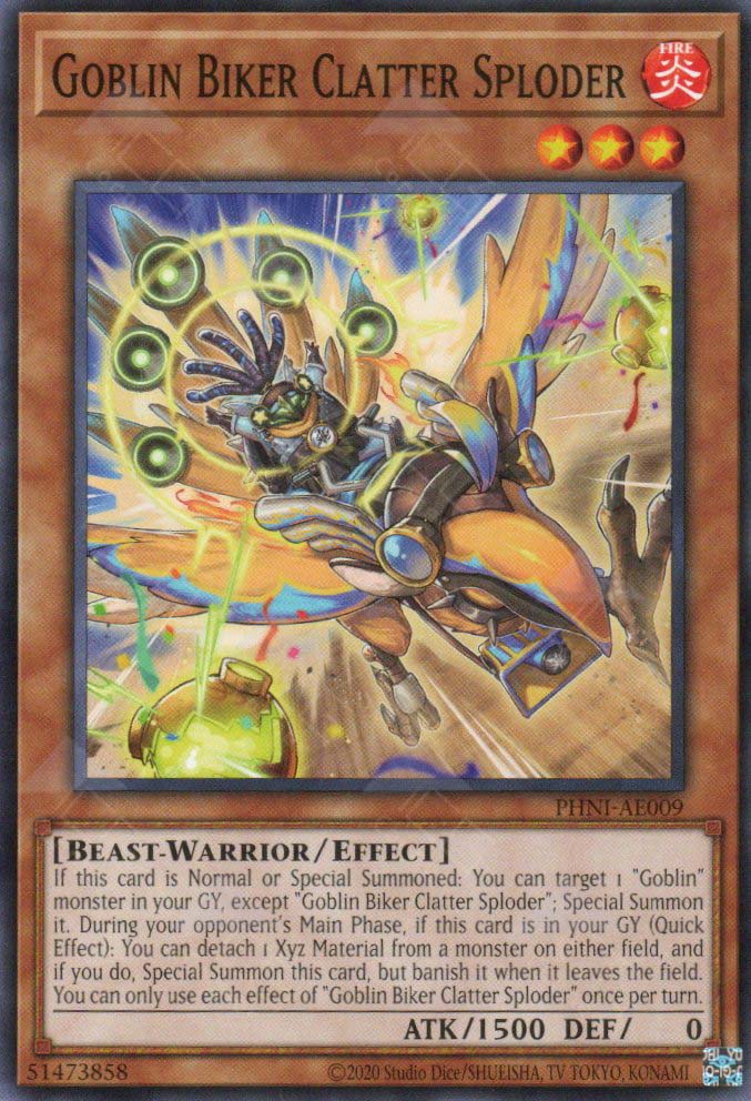 PHNI-AE009 Goblin Biker Clatter Sploder (N) – TCG Corner