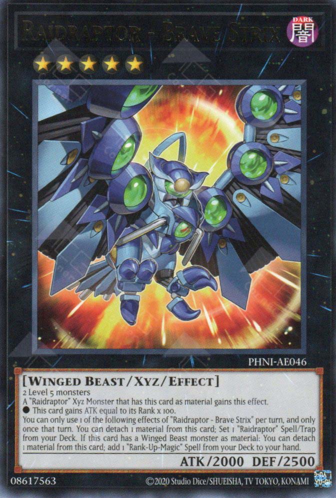 PHNI-AE046 Raidraptor - Brave Strix (R)