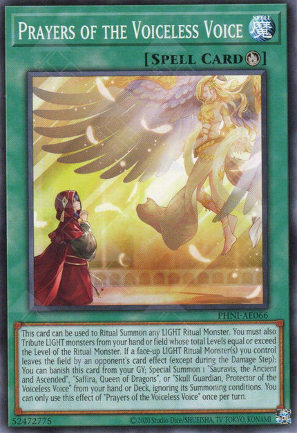 PHNI-AE066 Prayers of the Voiceless Voice (N)