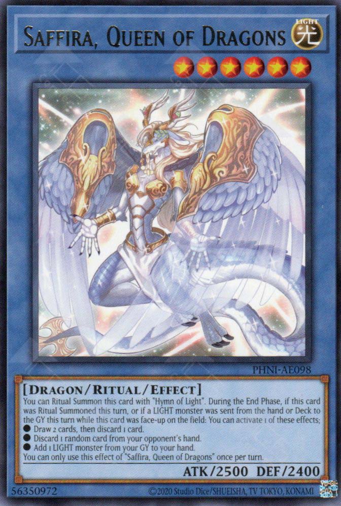 PHNI-AE098 Saffira, Queen of Dragons (R)