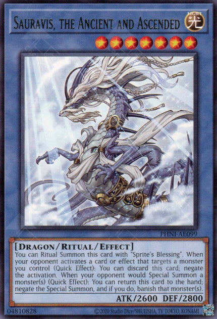 PHNI-AE099 Sauravis, the Ancient and Ascended (R)