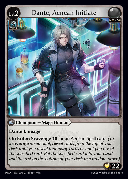 PRD-005 Dante, Aenean Initiate (C)