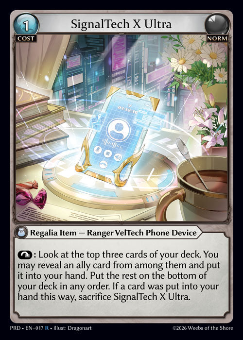 PRD-017 SignalTech X Ultra (R)