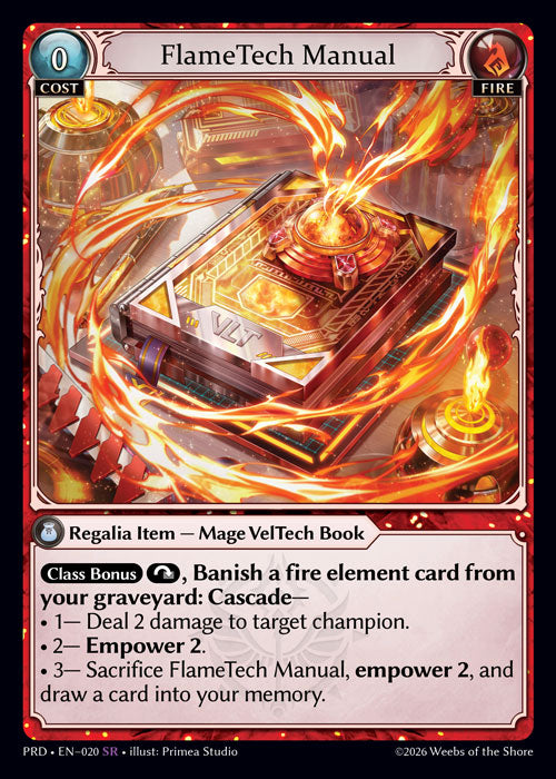 PRD-020 FlameTech Manual (SR)