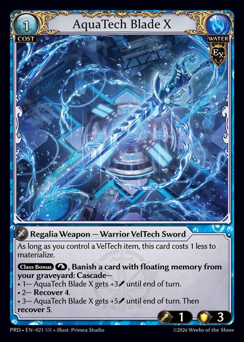 PRD-021 AquaTech Blade X (SR)