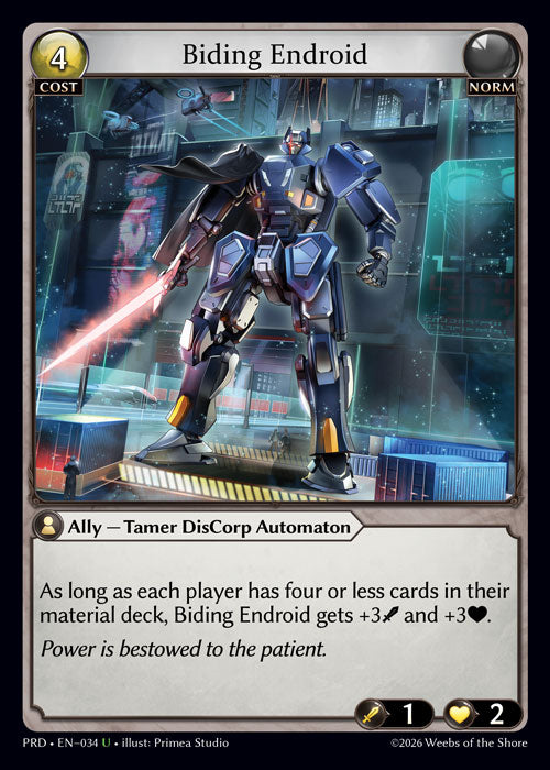 PRD-034 Biding Endroid (U)