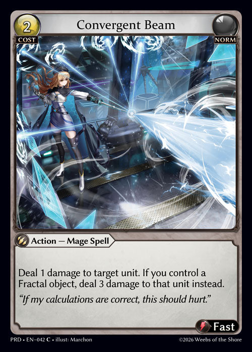 PRD-042 Convergent Beam (C)