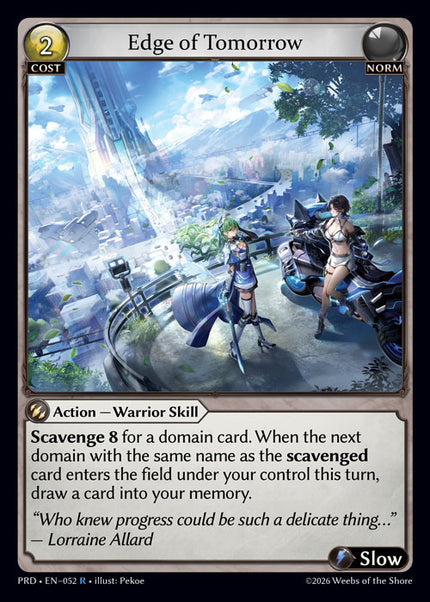PRD-052 Edge of Tomorrow (R)