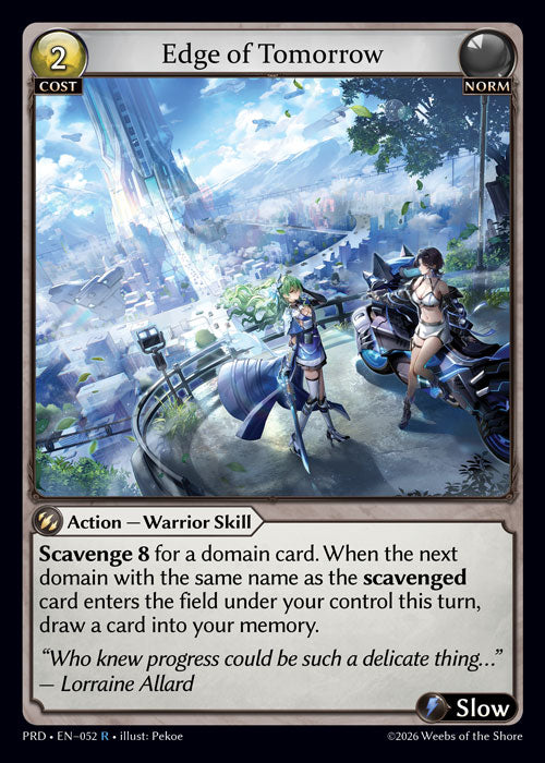 PRD-052 Edge of Tomorrow (R)