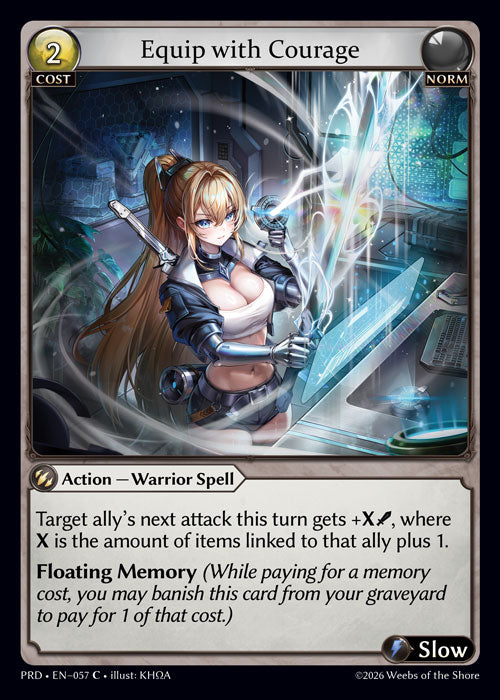PRD-057 Equip with Courage (C)