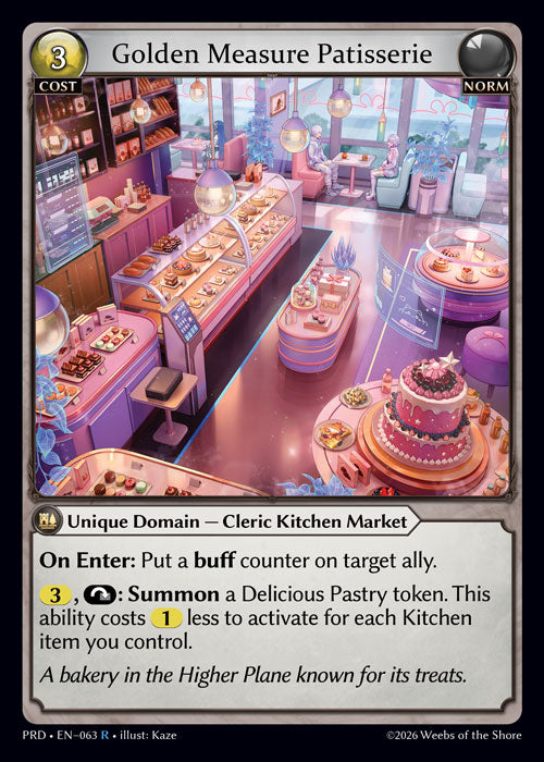 PRD-063 Golden Measure Patisserie (R)